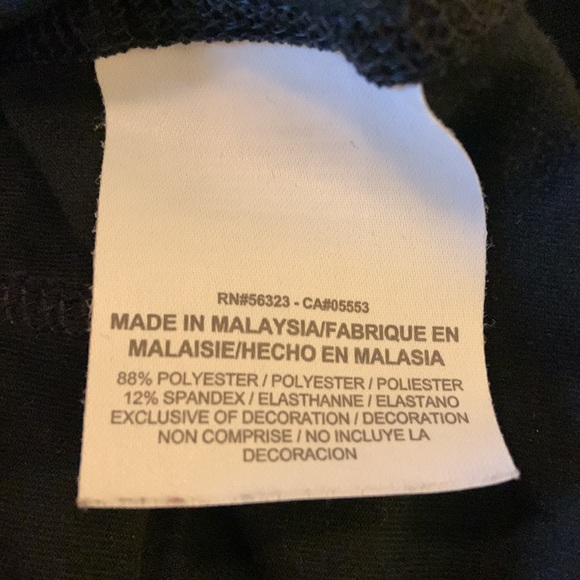 Nike Dri-Fit Black 1/4 Zip Pullover - Picture 4 of 4